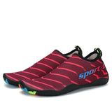 2018 Aqua Shoes Summer Shoes Woman Breathable Beach Slippers Upstream Shoes Man Swimming Sandals Diving Socks Tenis Masculino