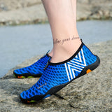 Unisex Water Aqua Shoes Summer Breathable Size 35-45 Wading Skin patch Quick Drying Ultra Light Men Lovers Beach Swim Shoes